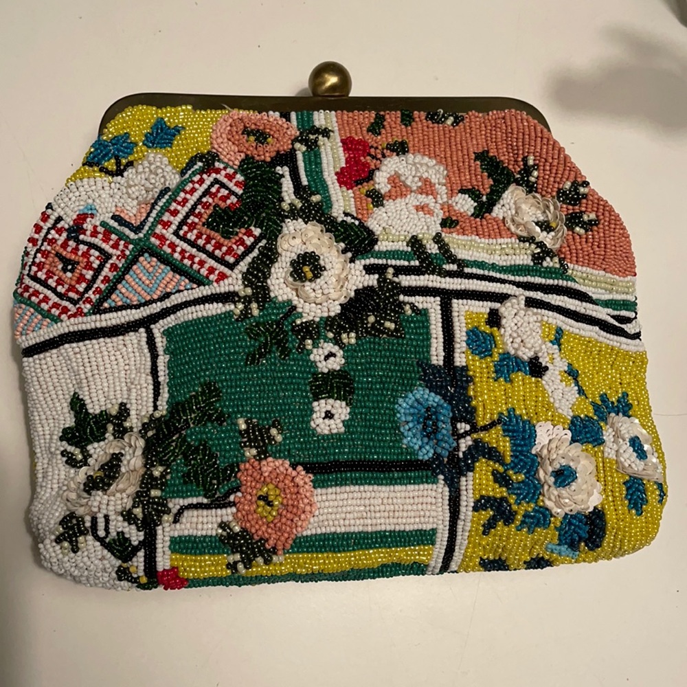 Beaded Clutch Purse